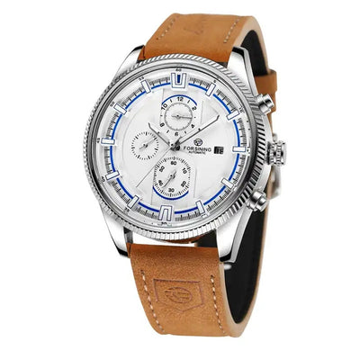 Reloj Automático Deportivo para Hombre con Correa de Cuero - Image 4