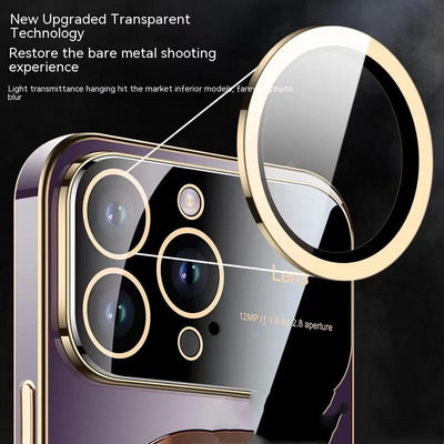 Funda para iPhone 14 con Ventanas de Porcelana y Cierre Magnético - Image 9