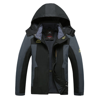 Chaqueta Cortavientos Impermeable para Exteriores y Aventura - Image 6