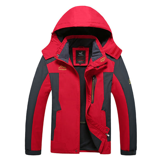 Chaqueta Cortavientos Impermeable para Exteriores y Aventura - Image 16