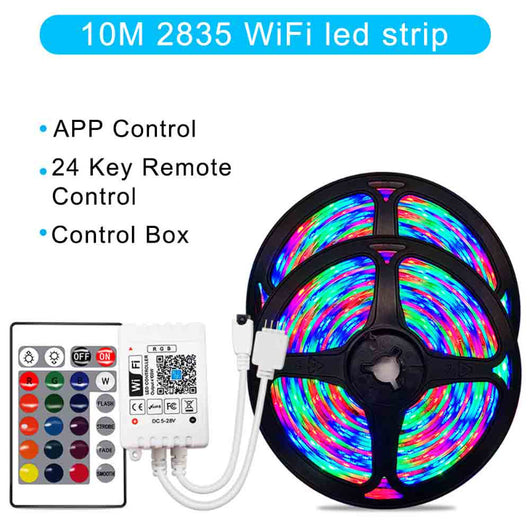 Tira LED RGB Inteligente WiFi 5050 con Control por App - Image 4