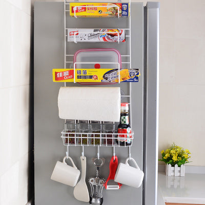 Organizador de refrigerador multifunción con papel preservante