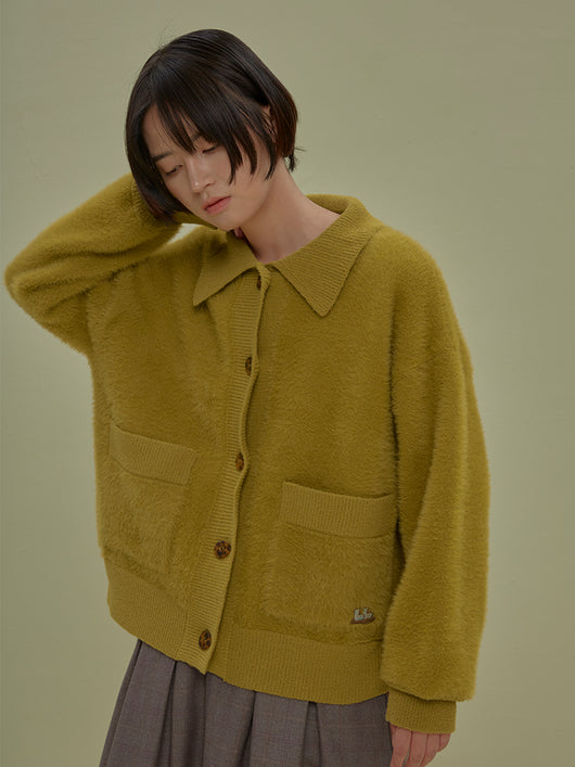 Cardigan de Imitación Cashmere Visón - Image 2
