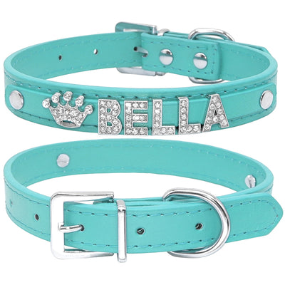 Collar Personalizado para Perros Pequeños con Strass Brillante - Image 3