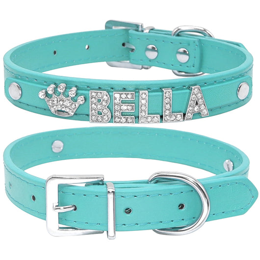 Collar Personalizado para Perros Pequeños con Strass Brillante - Image 3