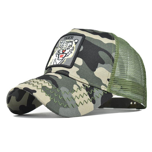 Gorra de Béisbol con Bordado de Animales y Red Trasera - Image 34