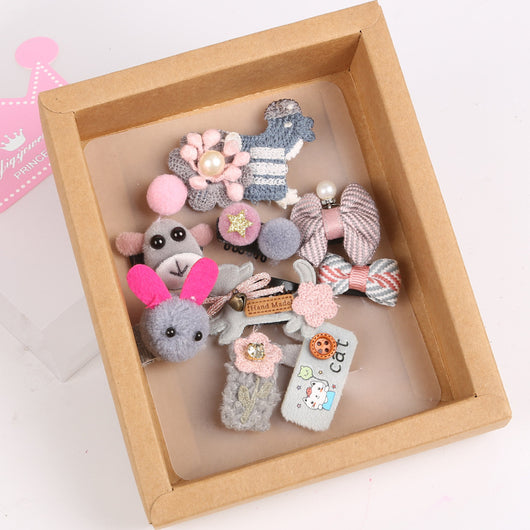 Set de 10 Pasadores para Niña - Colores Variados - Image 8