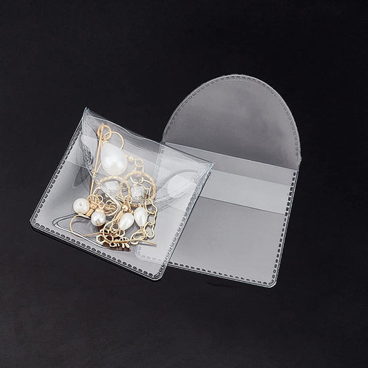 Monedero Transparente de Plástico Suave con Insignia