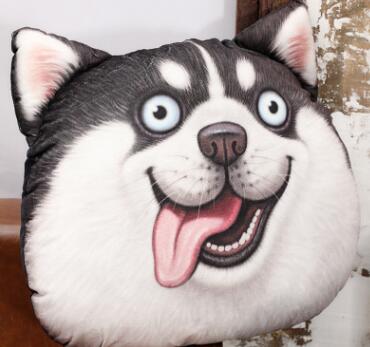 Almohada Térmica 3D Cabeza de Perro - Cojín Creativo Calentable - Image 9