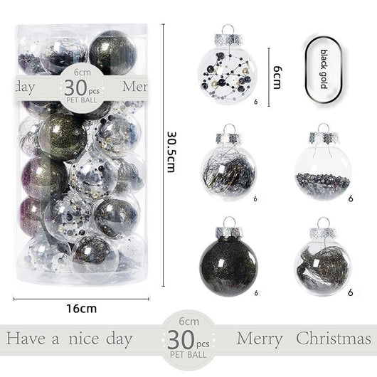 Pack 30 Esferas Navideñas Transparentes para Árbol - Image 10