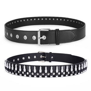 Cinturón Elegante Multicolor con Hebilla Dorada - Accesorio Versátil para Todas las Ocasiones - Image 16