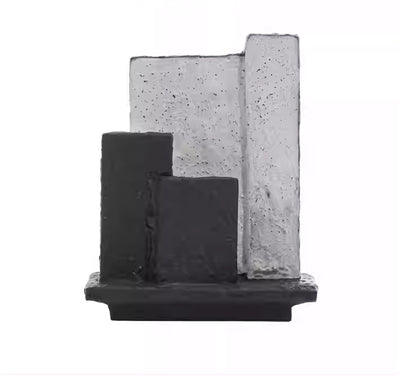 Jarrón Decorativo de Cerámica Blanca Estilo Wabi-sabi - Image 4