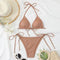 Traje de Baño Bikini Bandage con Corte Divisor