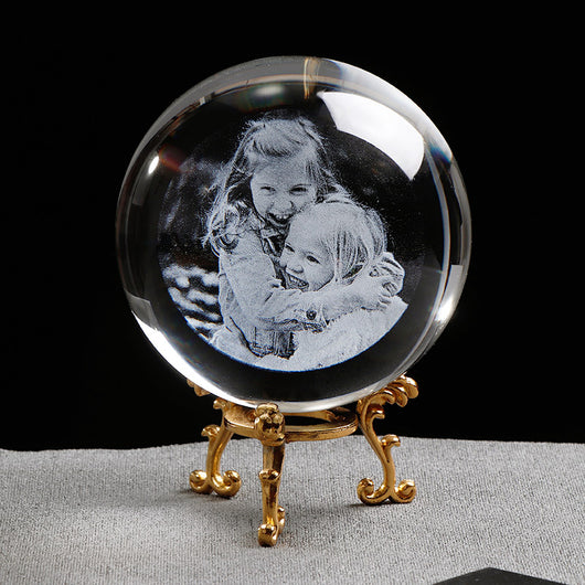 Esfera de Cristal Personalizada con Foto