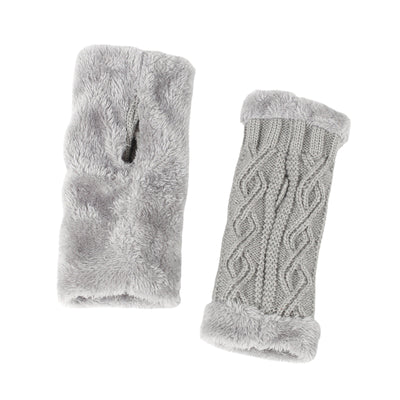 Guantes Tejidos Gruesos Rombos con Forro Polar Plus - Image 16