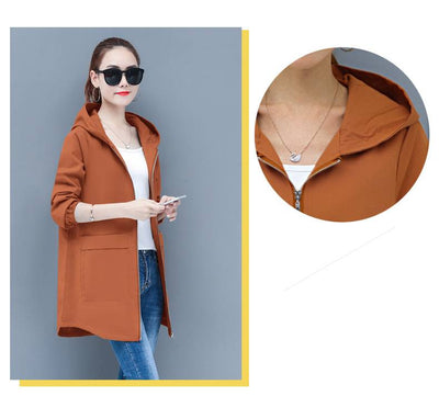 Abrigo Trinchera Talla Grande para Mujer - Estilo Plus - Image 6