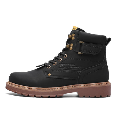 Botas Martin de Cuero Cálido con Suela Antideslizante - Image 4