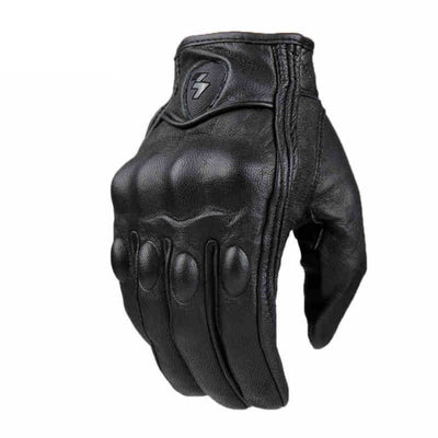 Guantes de Motocicleta en Piel de Oveja con Pantalla Táctil - Image 4