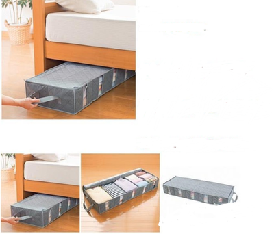 Bolsa Organizadora de Carbón de Bambú para Cama - Eliminador de Olores y Almacenamiento - Image 2