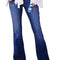 Pantalones Bootcut Cintura Media para Mujer