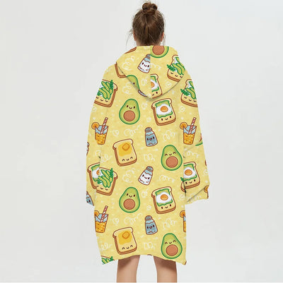 Suéter Manta Estampado Aguacate para Padres e Hijos - Image 19