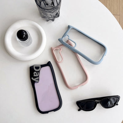 Funda Transparente para Celular con Orejas de Gato - Protección Antigolpes - Image 22