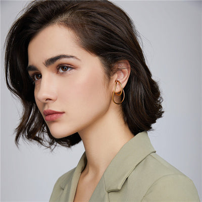 Aretes Cool Wind para la Oreja - Diseño Moderno y Fresco - Image 2