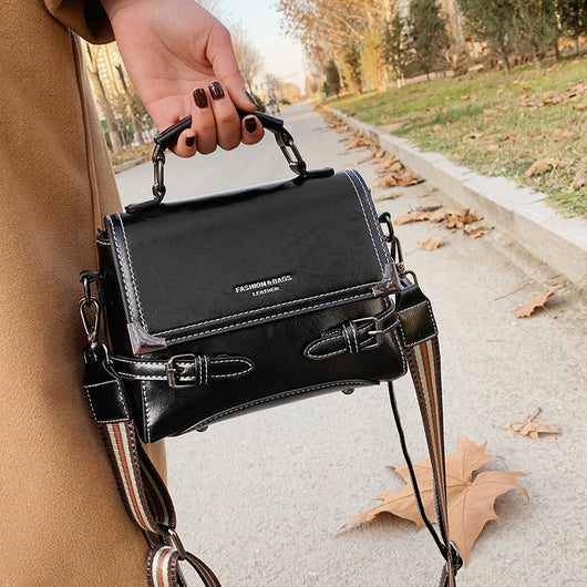 Bolso Cuadrado Portátil Estilo Oeste Retro - Image 9