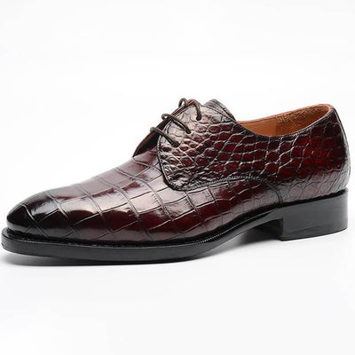 Zapatos de Cuero para Hombre con Costura a Juego de Colores - Image 5
