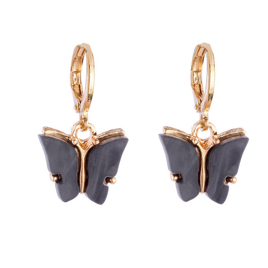 Aretes de Corazón Esmaltado en Rosa y Negro - Joyería Elegante para Bodas - Image 13