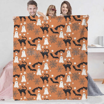 Manta de Franela con Diseños Estampados de Halloween - Image 24