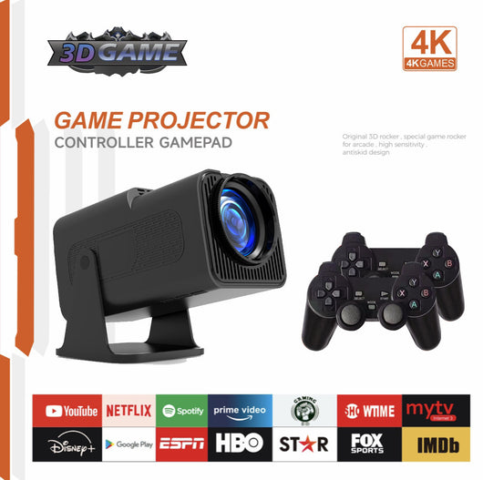 Proyector Portátil HD para Juegos con Espejo de Pantalla Inalámbrico - Image 17