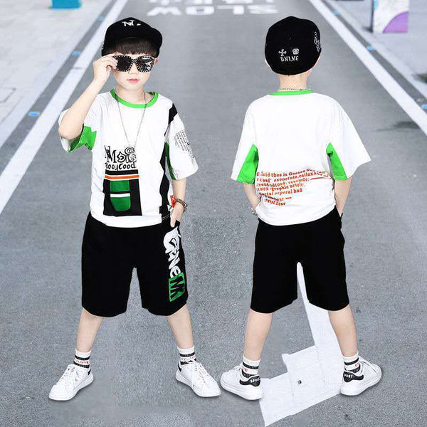 Conjunto Deportivo Holgado para Niños - Dos Piezas Verano