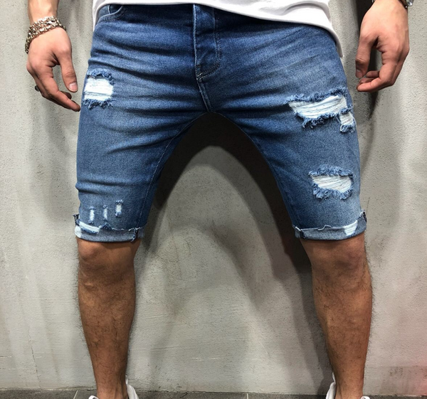 Pantalones Vaqueros Rotos para Hombre - Estilo Urbano