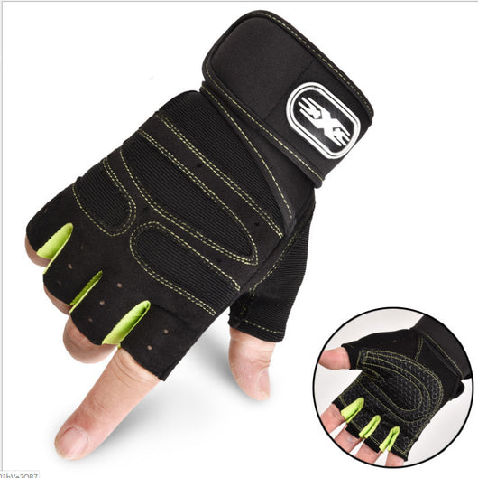 Guantes de Ciclismo sin Dedos Transpirables con Cierre Elástico - Image 11