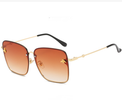 Gafas de Sol Cuadradas Abeja Europeas y Americanas para Mujer - Image 6