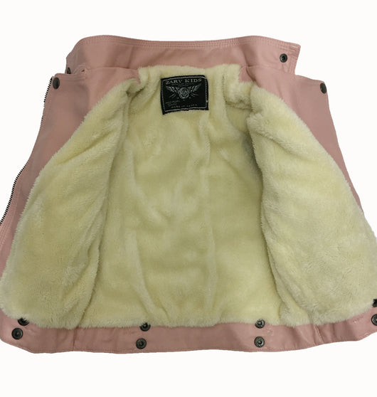 Chaqueta de Cuero Aviador Infantil - Image 4
