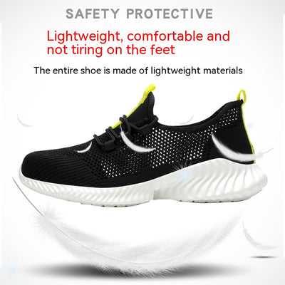 Zapatos de Seguridad Respirable con Puntera de Acero y Suela Antiperforación - Image 7