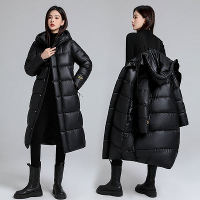 Chaqueta Acolchada Térmica con Capucha y Grafeno para Mujer