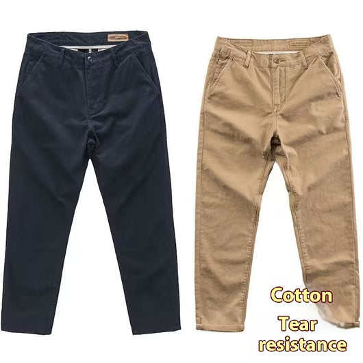 Pantalones Casuales Slim Elásticos de Alta Densidad para Hombre - Image 4