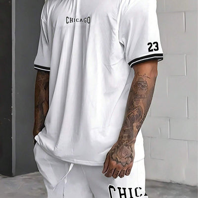 Conjunto de Playeras de Manga Corta para Hombre - Moda Verano Trendy - Image 2
