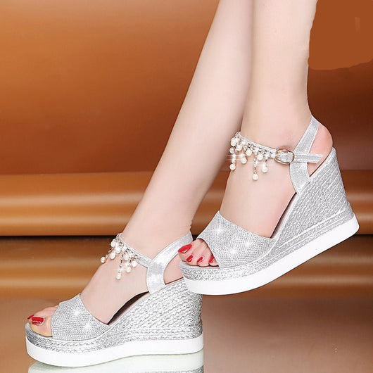 Tacones Altos Elegantes con Cristales Brillantes - Image 9