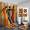 Cortina de Baño Impermeable con Impresión 3D Digital en Poliéster