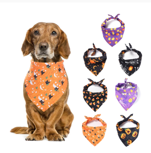 Pañoleta Triangular Halloween para Mascotas - Image 28