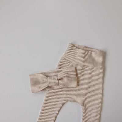 Leggings de Cintura Alta para Niñas - Colores Sólidos - Image 24