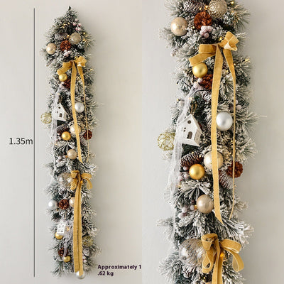 Guirnalda Navideña con Efecto Aterciopelado para Escaparates - Image 10