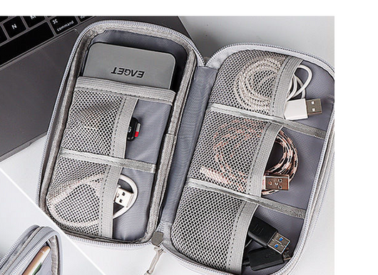 Bolsa Organizadora Impermeable para Cables, Power Bank y Accesorios - Image 10