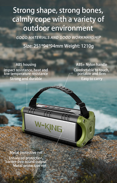 Parlante Bluetooth Portátil con NFC y Soporte USB/TF - Image 10
