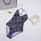 Traje de Baño Enterizo con Encaje Floral - Elegancia y Comodidad