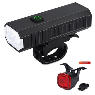 Faro Delantero USB Recargable para Bicicleta - Kit Completo de Iluminación - Image 10